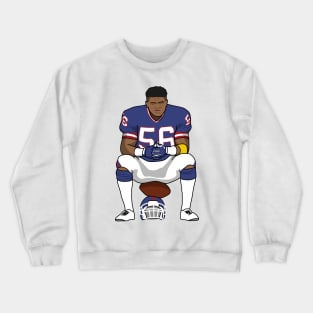 lawrence the linebacker Crewneck Sweatshirt